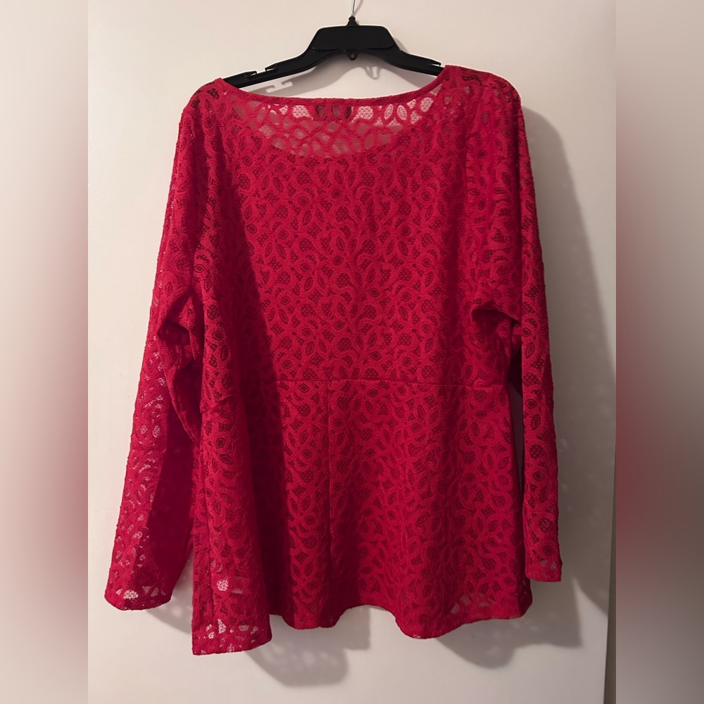 Lace Lane Bryant Blouse - Picture 2 of 4